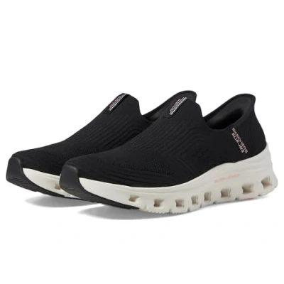 Abbildung von Skechers Glidestep PRO Slipper, Damen, Größe: 39, Black/pink Schuhe