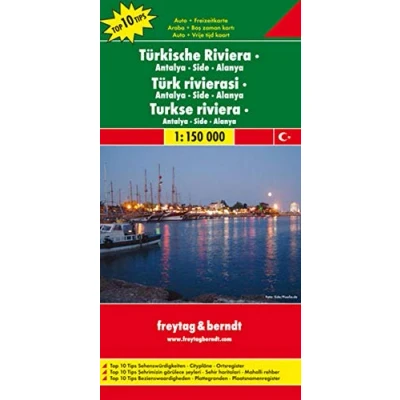 Abbildung von Türkische Riviera Antalya Side Alanya: 1:150000