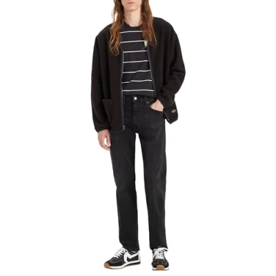 Abbildung von Levi&#039;s 502 Taper Jeans Tapered Fit, Herren, Größe: 34x34, Black