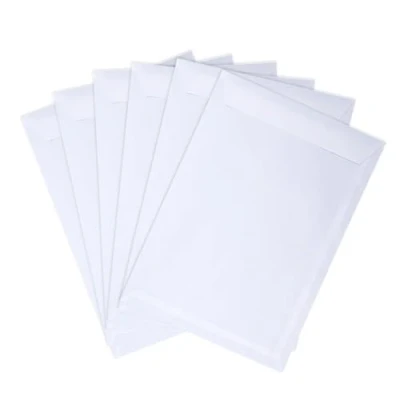 Abbildung von Emerson 50x Versandtasche Weiß DIN C4 229 x 324 mm 90g großer Briefumschlag a4 ohne Fenster haftklebend Umschlag Maxibrief Briefkuvert groß große big envelopes