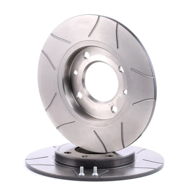 Abbildung von BREMBO MAX LINE 08.9602.75 Bremsscheibe 247 8 4 voll, geschlitzt beschichtet mit Schrauben CITROËN: Saxo Hatchback, Xsara ZX Hatchback