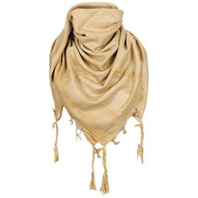 Abbildung von MFH PLO Halstuch mit Fransen Shemagh (Coyote Tan/110x110 cm)