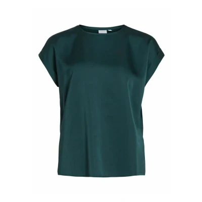 Abbildung von VILA Viellette SS SU NOOS Bluse, Damen, Größe: 44, Ponderosa pine
