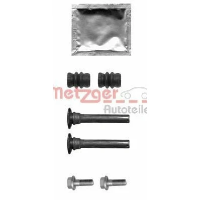 Abbildung von METZGER 113 1375X Führungshülsensatz, Bremssattel mit zusätzlichem Führungsbolzen HONDA: CIVIC 6 Aerodeck