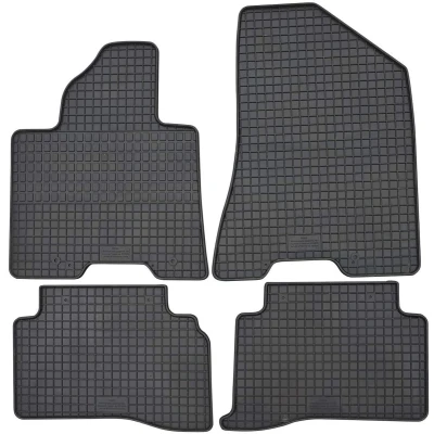 Abbildung von Petex 97110 Fußmattensatz Gummi vorne und hinten 4 schwarz HYUNDAI: Tucson