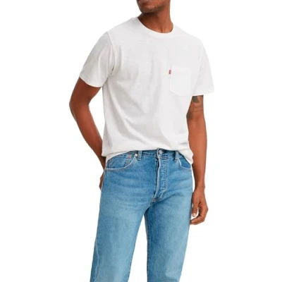 Abbildung von Levi&#039;s SS Classic Pocket TEE Evergreen SLUB Tshirt basic, Herren, Größe: Large, Desert sun