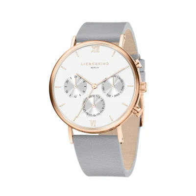 Abbildung von Liebeskind Berlin Chronograph, Damen, Größe: One Size, Grün grau
