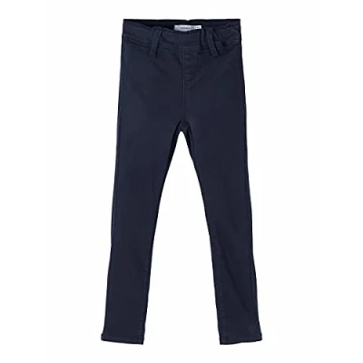 Abbildung von Name it Nkfpolly Stoffhose für Kinder, Größe: 152, Dark sapphire