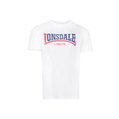 Abbildung von Lonsdale TWO TONE Tshirt print, Herren, Größe: 4XL, White