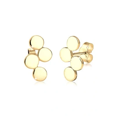 Abbildung von Elli Ohrringe Damen Ohrstecker Kreis Geo Minimal in 925 Sterling Silber