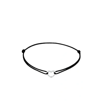Abbildung von Elli HERZ Armband, Damen, Größe: 17, Schwarz