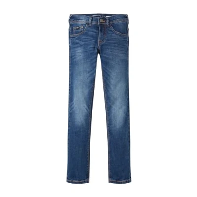 Abbildung von TOM TAILOR Jungen 1029985 Kinder Skinny Fit Jeans, 10119 Used Mid Stone Blue Denim, 158 EU