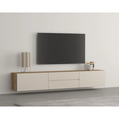 Abbildung von INOSIGN Lowboard »Criss, Breite 200 cm, moderne grifflose TV Kommode«, Kommode, Schrank, hängend und stehend montierbar