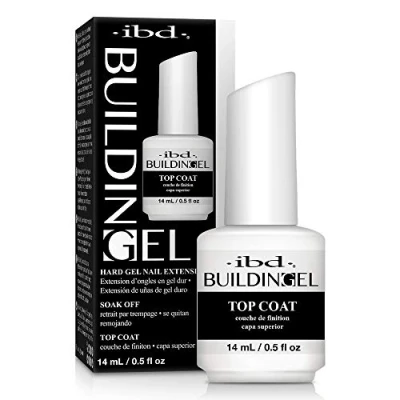 Abbildung von IBD Building Gel Top Coat, 1er Pack (14 ml) MADE in USA 2 1 Aufbaugel für Natürliche Nagelverlängerung