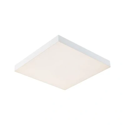 Abbildung von Paulmann 79904 LED Panel Velora Rainbow eckig incl. 1x13,2 W dimmbar dynamicRGBW Farbsteuerung Weiß Metall Deckenleuchte 3000 K