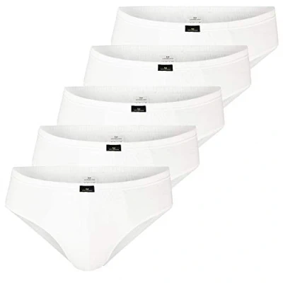 Abbildung von Götzburg Herren Slip 740921 5er Pack, Farbe:Weiß;Wäschegröße:L (6)