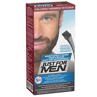 Abbildung von Just for men Brush in Color Gel mittelbraun