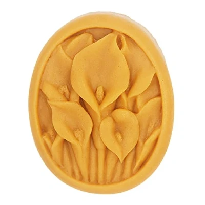 Abbildung von LC Lilien Silikonformen, Handgemachte Seifenformen, Silikonform, Seife, DIY Form, Kuchenformen