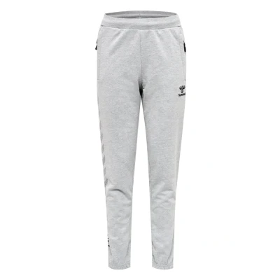 Abbildung von Hummel Hmlmove GRID Jogginghose für Kinder, Größe: 128, Grey melange