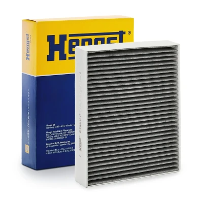 Abbildung von HENGST FILTER E2991LC Innenraumfilter Aktivkohlefilter 249 198 41 BMW: 3 Saloon, Touring, 1 Hatchback