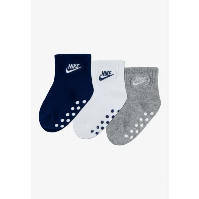 Abbildung von Nike Sportswear CORE Futura LOGO 3 PACK Socken für Kinder, Größe: 16 17, Blue void