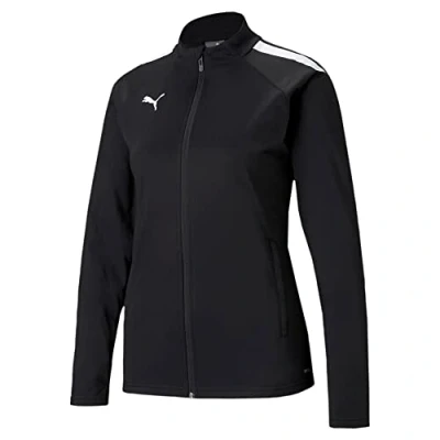 Abbildung von puma Teamliga Laufjacke, Damen, Größe: Medium, black / white