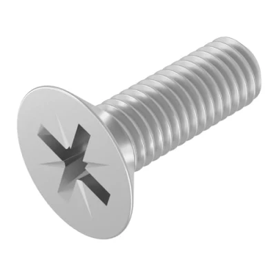 Abbildung von SECCARO Senkschraube M5 x 16 mm, Edelstahl V2A VA A2, DIN 965, Kreuzschlitz/PZ, Vollgewinde, 20 Stück