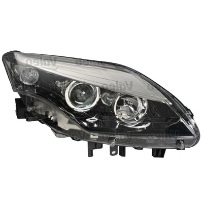 Abbildung von VALEO 044536 Scheinwerfer rechts H7, W5W, P24W Halogen transparent mit Abblendlicht für Rechtsverkehr ORIGINAL TEIL ohne Stellmotor LWR