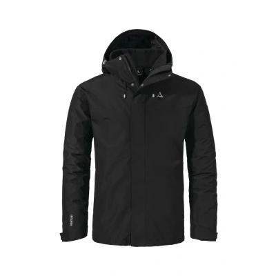 Abbildung von Schöffel Doppel 3IN1 Style Okere Outdoorjacke, Herren, Größe: 50, Schwarz