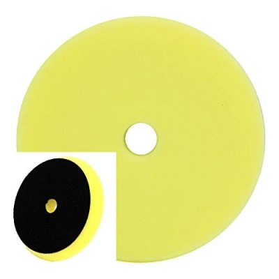 Abbildung von Dino KRAFTPAKET 150mm Polierpad medium Polierschwamm mittelhart mit Klett im Kegel Design 150/165 Ø 150mm, Höhe 30mm