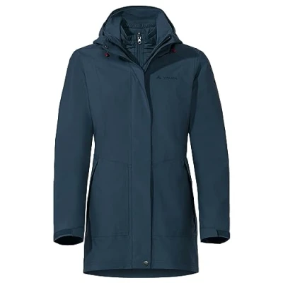 Abbildung von VAUDE Damen Women&#039;s Idris 3in1 Parka Iii Doppeljacke, Dark Sea, 40 EU