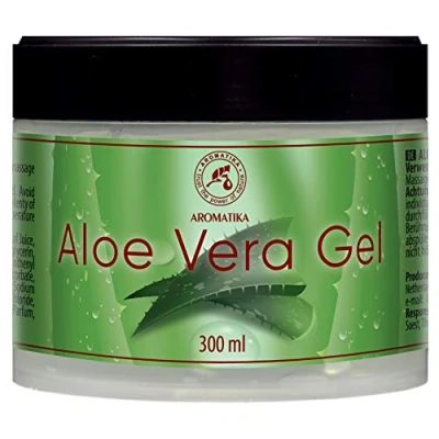 Abbildung von Aloe Vera Gel 300ml Feuchtigkeitspflege für Gesicht Haare und Körper Beruhigendes Haut Kühlendes Alle Hauttypen Trockene Rasiergel