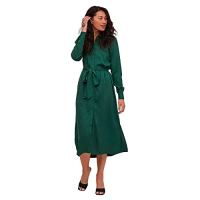 Abbildung von Vila Female Blusenkleid Langes