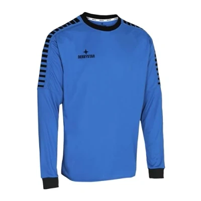 Abbildung von Derbystar Unisex Kinder Hyper målmandstrøje Torwarttrikot, Petrol Schwarz, 164 EU