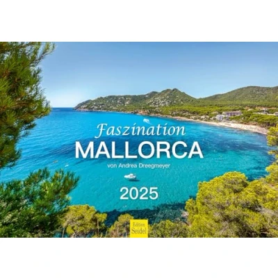 Abbildung von Edition Seidel Premium Kalender Faszination Mallorca 2025 Format DIN A3 Wandkalender Spanien Balearen Insel Meer Bucht Landschaft Andrea Dreegmeyer