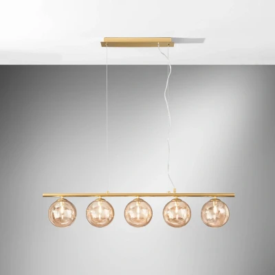 Abbildung von ECO LIGHT Pendelleuchte »Pendelleuchte NEPTUN, 5xG9 28W«, 5 flammig, Leuchtmittel G9 wechselbar