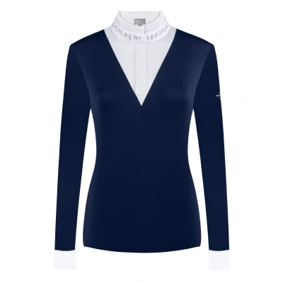 Abbildung von Fair Play Turnier Shirt Conny Lange Ärmel Blau 38