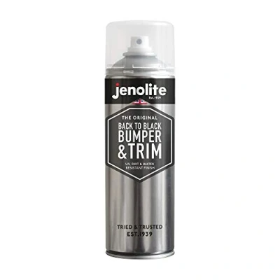 Abbildung von JENOLITE Back To Black Bumper &amp; Trim 500 ml (Restauriert und schützt Stoßstangen, Zierleisten Gummi)