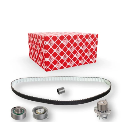 Abbildung von FEBI BILSTEIN 173266 Wasserpumpe + Zahnriemensatz mit 141 VOLKSWAGEN: Polo IV Hatchback, Saloon, SKODA: Fabia 1 Combi