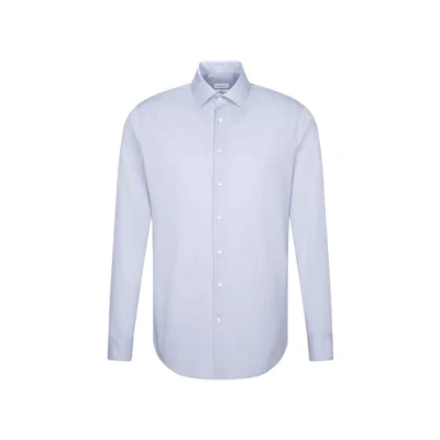 Abbildung von Seidensticker Business Hemd Slim Fit Bügelfrei Kent Kragen extra langer Arm 100% Baumwolle