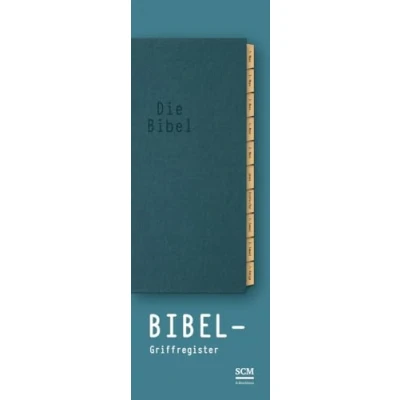 Abbildung von Bibel Griffregister mit Kraftpapier
