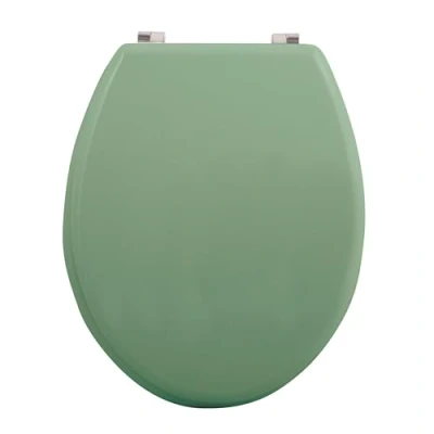 Abbildung von MSV WC Sitz MDF Céo Grün Basile matt Scharniere aus Edelstahl, Green