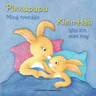 Abbildung von Klein Hasi Was ich alles mag, Pikkupupu Minä tykkään: Bilderbuch Deutsch Finnisch (zweisprachig/bilingual) ab 2 Jahren