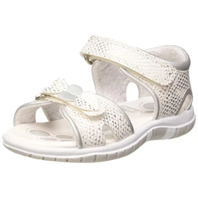 Abbildung von Chicco, Sandalen met Dubbele Klittenband Wit, Comfortabel, Licht, Flexibel en Atmungsaktive, Mädchen, Entworfen in Italien