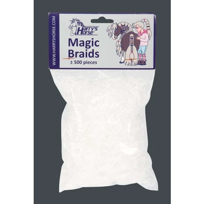 Abbildung von Harry&#039;s Horse Mähnengummis Magic Braids Transparant