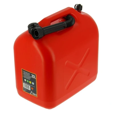 Abbildung von CARTEC 506022 Reservekanister 20 Kunststoff mit Ausgießer Rot