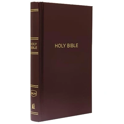 Abbildung von NKJV, Pew Bible, Hardcover, Burgundy, Red Letter, Comfort Print: Holy New King James Version