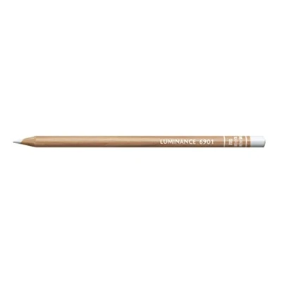 Abbildung von Caran D&#039;ache Luminance Colour Pencil Artist Farbstifte Bleistift/ 3 Stück/Pack Farbe: 002 Silver Grey/Silber (6901.002)