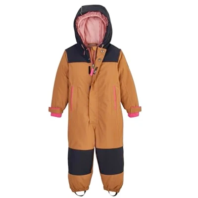 Abbildung von first instinct by killtec Kinder Funktionsoverall/Schneeanzug mit Kapuze FIOW 11 MNS ONPC, braun, 110, 42122 000