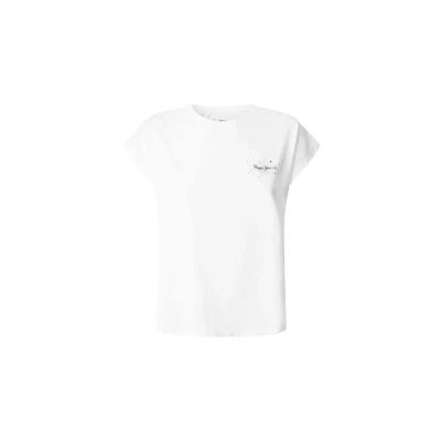Abbildung von Pepe Jeans Lorena Tshirt print, Damen, Größe: Small, White